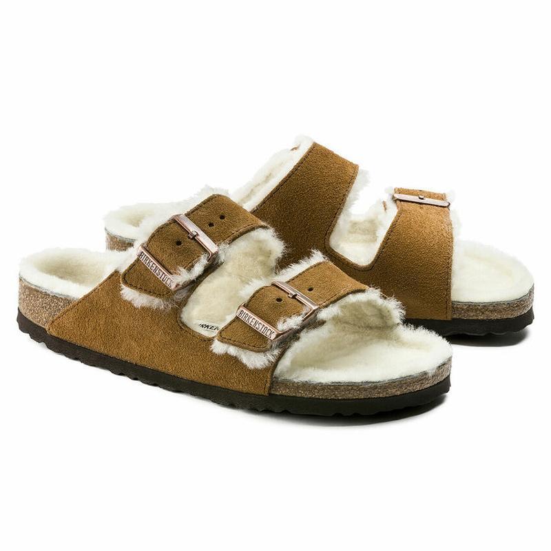 Arizona Birkenstock Semisove Damske Hnede | SK 39MQZ